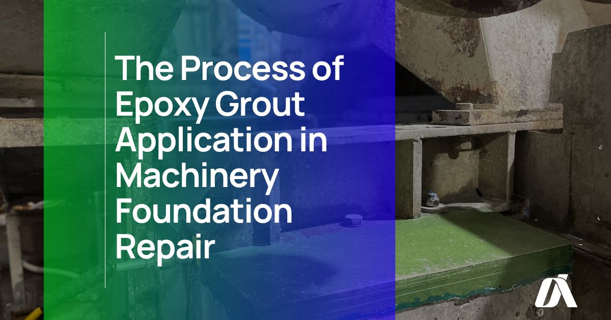 epoxy grout application