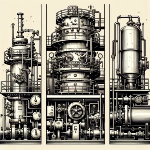 centrifuge, reactor, compressor